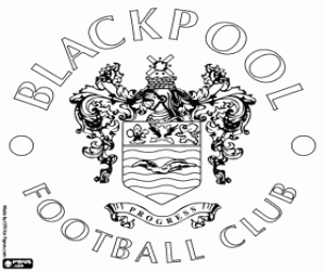 Pintar Insígnia de Blackpool FC