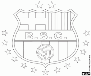 Pintar Insígnia del Barcelona Sporting Club