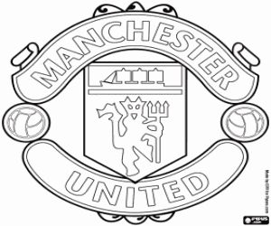 Pintar Insígnia del Manchester United FC