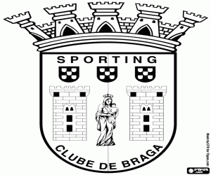 Pintar Insígnia del Sporting de Braga