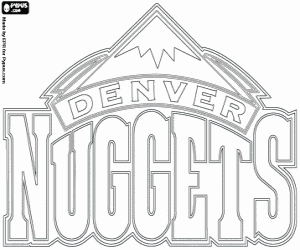 Pintar Insígnia dels Denver Nuggets
