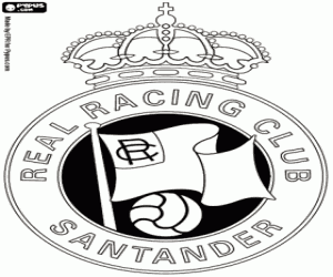 Pintar Insígnia de Racing Santander