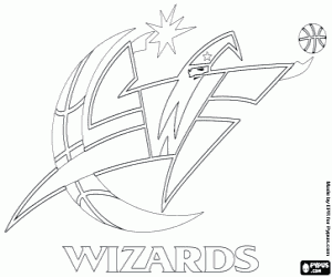 Pintar Insígnia de Washington Wizards