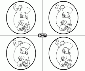 Pintar Invitacions festa de sis anys