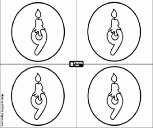 Pintar Invitació a la festa de nou anys