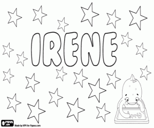 Pintar Irene, nom en molts idiomes