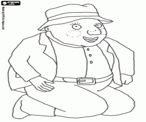 Pintar El jardiner, la petita princesa