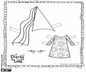 Pintar Joc de vestir a la Lola com una fada