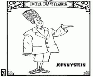 Pintar Johnnystein de Hotel Transsilvània