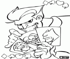 Pintar Joker, l'enemic de Batman