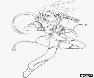 Pintar Jordi, un personatge de Bakugan