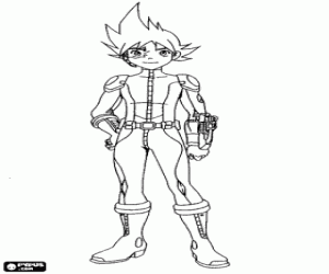 Pintar El jove Brett de l'Equip Galaxy