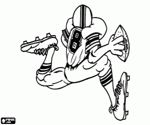 Pintar Jugador amb la pilota a la mà