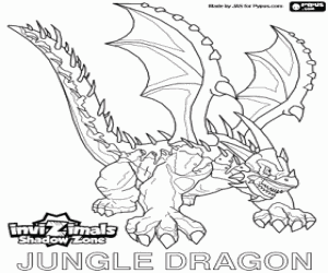 Pintar Jungle Dragon, Invizimals Shadow Zone