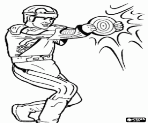 Pintar Kevin Lynn Clu i el disc de la llum