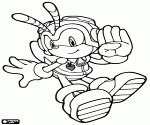 Pintar L'abella de Sonic, Charmy Bee