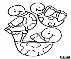 Pintar L'equilibri de les tortugues