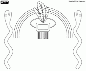 Pintar L'Escut de l'Imperi Inca