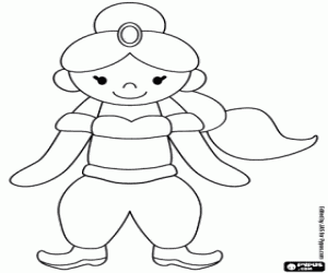 Pintar La jove princesa àrab