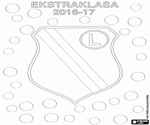 Pintar Legia, campió Ekstraklasa 2017