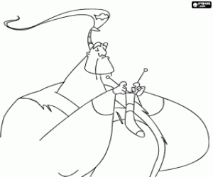 Pintar Lian Chu, el caçador de dracs