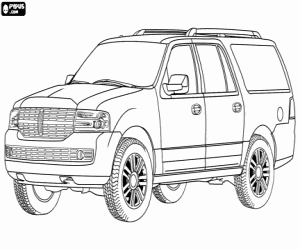 Pintar Lincoln Navigator, un cotxe Ford