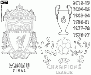 Pintar Liverpool, Champions League 2019