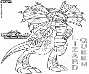 Pintar Lizard Queen, Invizimals The Lost Tribes