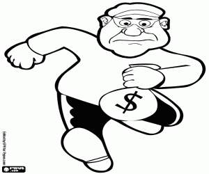 Pintar El lladre amb el botí