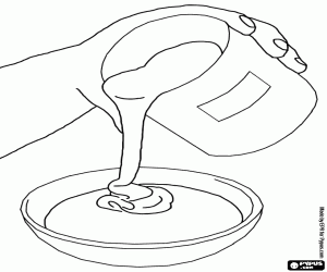 Pintar La llet condensada és molt dolça