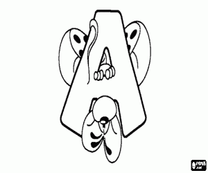 Pintar Lletra A amb el ratolí entremaliat