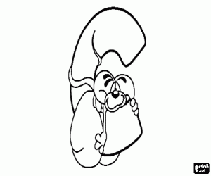 Pintar Lletra C amb el ratolí entremaliat