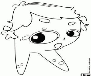 Pintar Lletra R, un monstre tímid