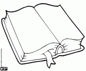 Pintar Un llibre obert per l'escola