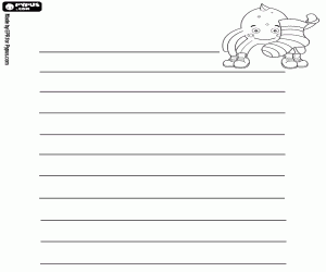 Pintar Llista de regals amb Pypus i mitjó de Nadal