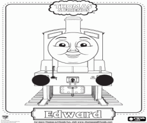 Pintar La locomotora Edward