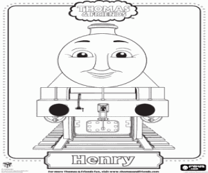 Pintar La locomotora Henry