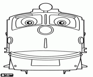 Pintar La locomotora Wilson, Chuggington