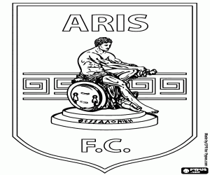 Pintar Logo de Aris de Salònica FC