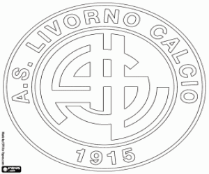 Pintar Logo de AS Livorno Calcio