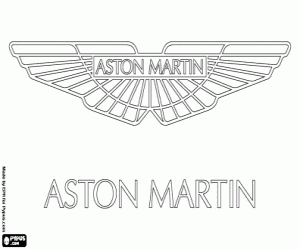 Pintar Logo Aston Martin