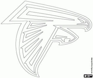 Pintar Logo de Atlanta Falcons