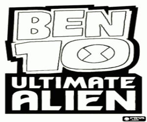 Pintar Logo de Ben 10 Ultimate Alien