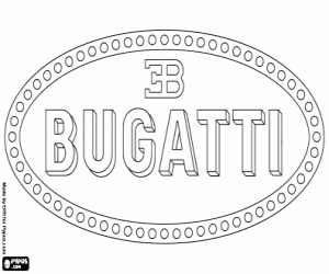 Pintar Logo Bugatti