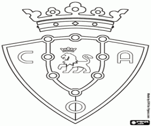 Pintar Logo CA Osasuna