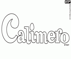 Pintar Logo de Calimero