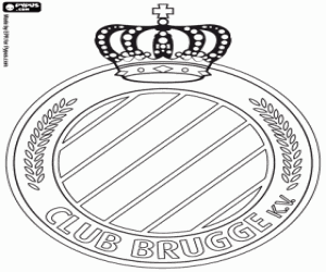 Pintar Logo de Club Brugge