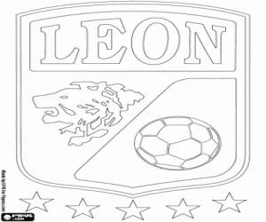 Pintar Logo de Club León FC