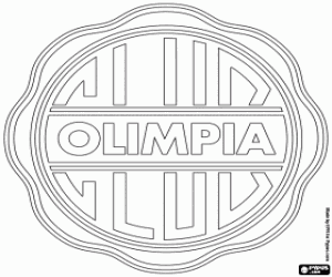 Pintar Logo de Club Olimpia