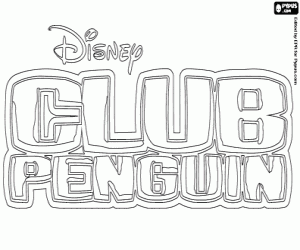 Pintar Logo de Club Penguin
